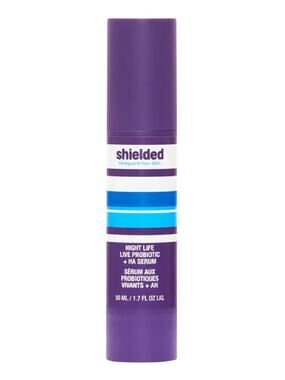 NIB Shielded Night Life Live Probiotic + HA Serum